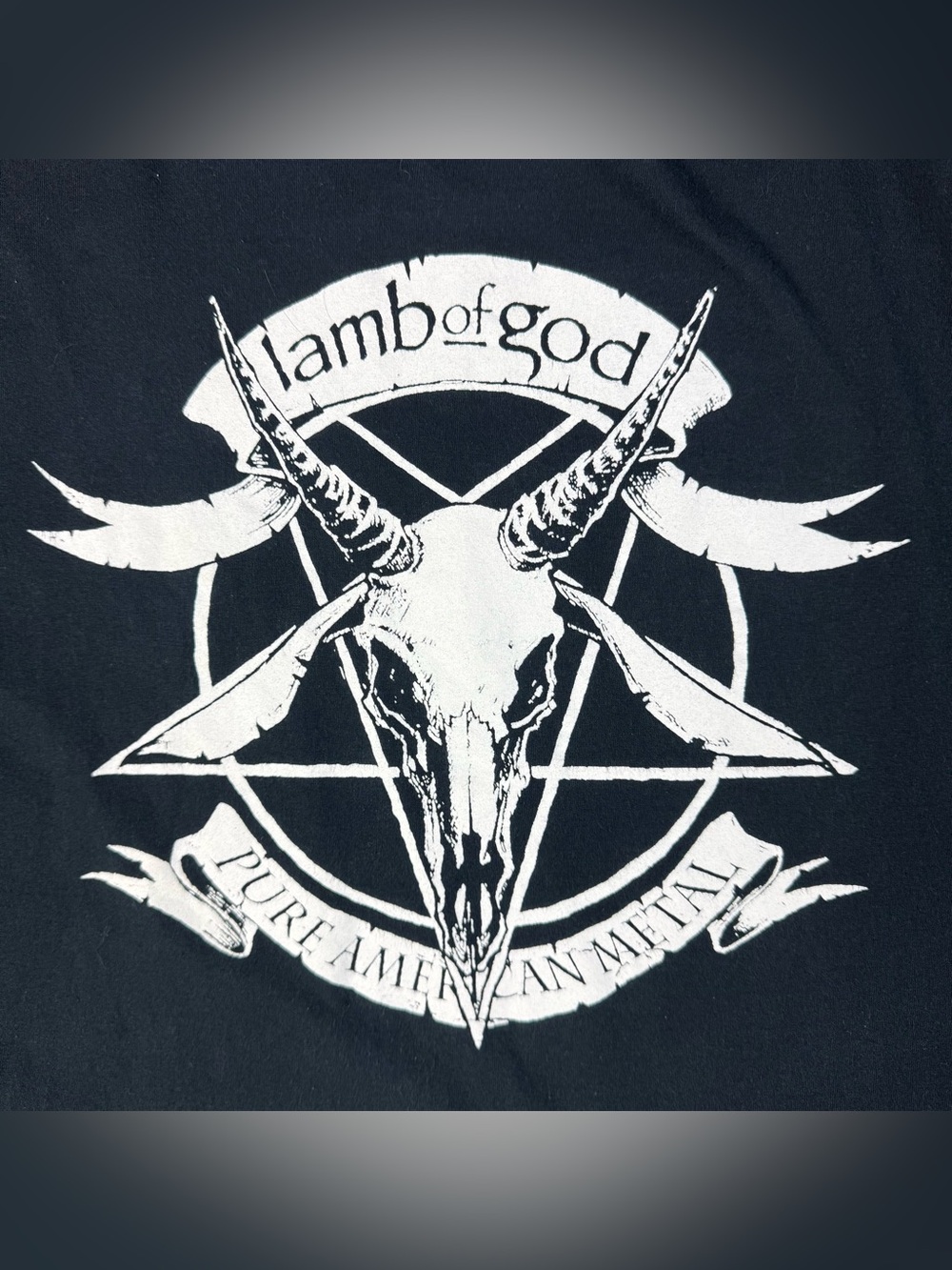 Lamb of God T-Shirt Size XL Pure American Metal Global Merchandising Tour Tee